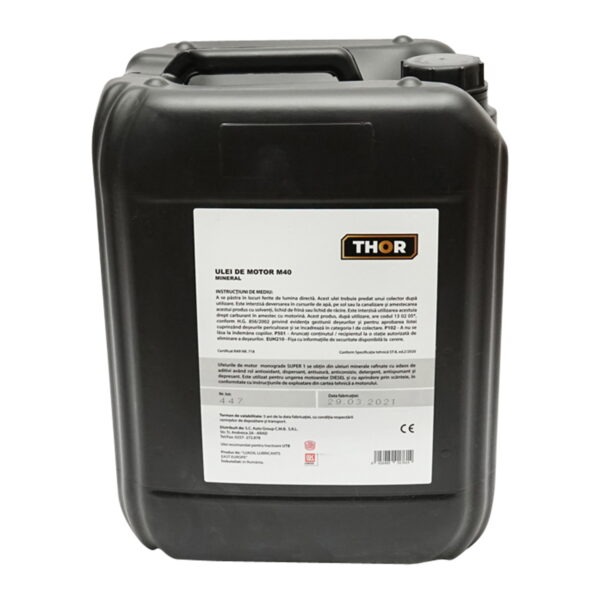 Ulei de motor THOR UTBM40/20 păreri