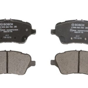 Plăcuțe de frână BOSCH 0 986 494 792