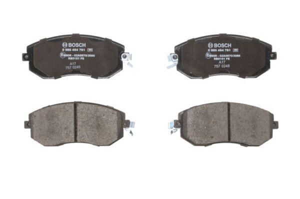 Plăcuțe de frână BOSCH 0 986 494 761 păreri