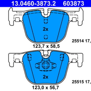Plăcuțe de frână ATE 13.0460-3873.2