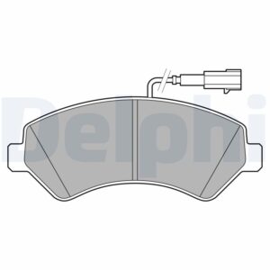 Plăcuțe de frână DELPHI LP3623