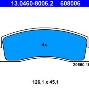 Plăcuțe de frână ATE 13.0460-8006.2