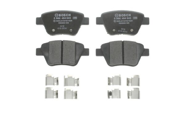 Plăcuțe de frână BOSCH 0 986 494 643 păreri