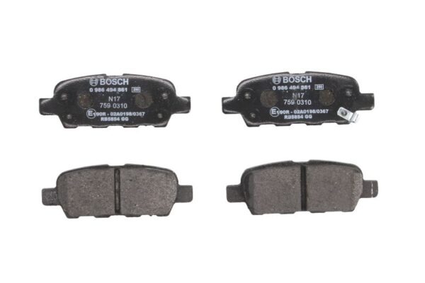 Plăcuțe de frână BOSCH 0 986 494 861 păreri