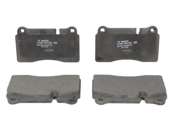Plăcuțe de frână BOSCH 0 986 494 207 păreri
