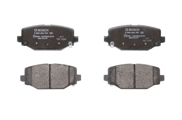 Plăcuțe de frână BOSCH 0 986 494 767 păreri