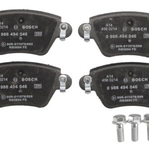Plăcuțe de frână BOSCH 0 986 494 046