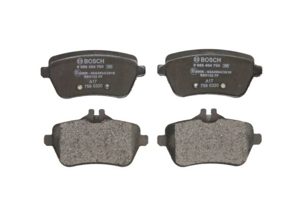 Plăcuțe de frână BOSCH 0 986 494 790 păreri