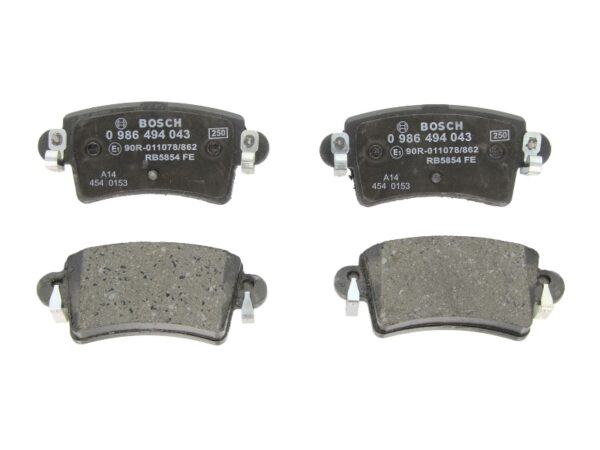 Plăcuțe de frână BOSCH 0 986 494 043 păreri