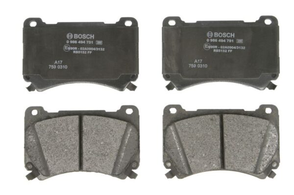 Plăcuțe de frână BOSCH 0 986 494 781 păreri