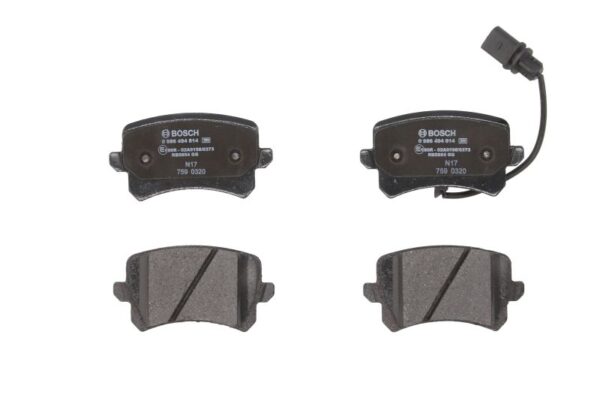 Plăcuțe de frână BOSCH 0 986 494 814 păreri