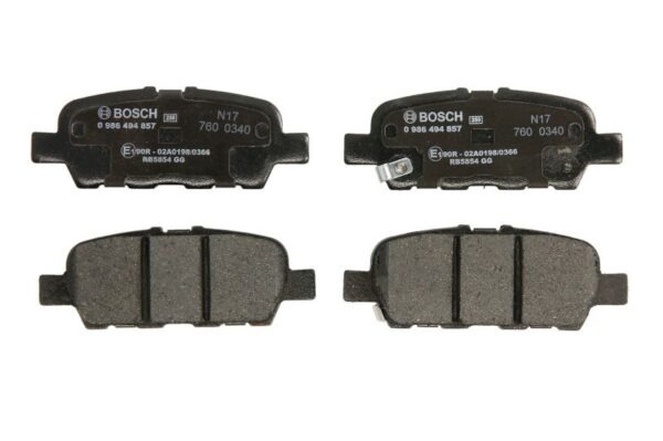Plăcuțe de frână BOSCH 0 986 494 857 păreri