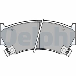 Plăcuțe de frână DELPHI LP1590