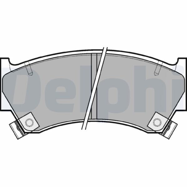 Plăcuțe de frână DELPHI LP1590 păreri