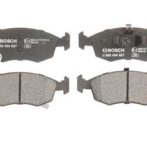 Plăcuțe de frână BOSCH 0 986 494 687