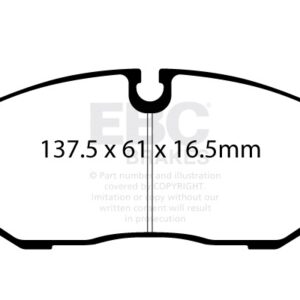 Plăcuțe de frână EBC POLSKA DP42500R