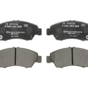 Plăcuțe de frână BOSCH 0 986 494 299
