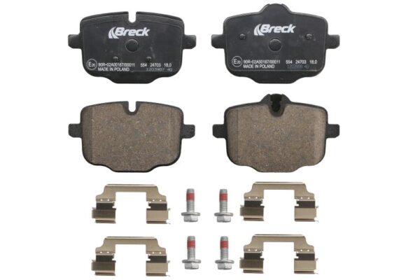 Plăcuțe de frână BRECK 24703 00 554 00 păreri