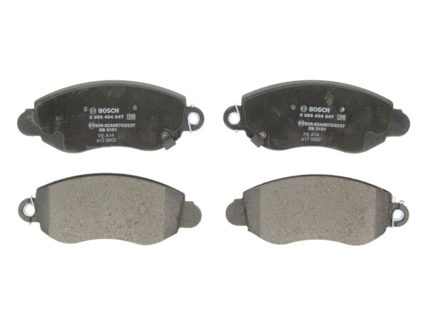 Plăcuțe de frână BOSCH 0 986 494 047 păreri