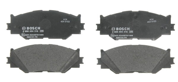 Plăcuțe de frână BOSCH 0 986 494 316 păreri
