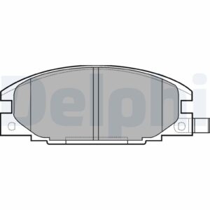 Plăcuțe de frână DELPHI LP0629