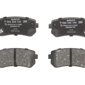 Plăcuțe de frână BOSCH 0 986 494 140