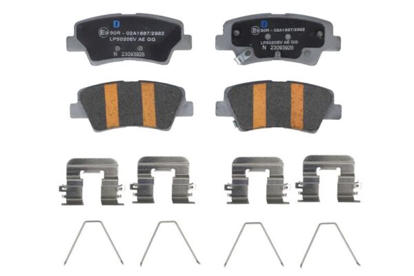 Plăcuțe de frână DELPHI LP5020EV păreri