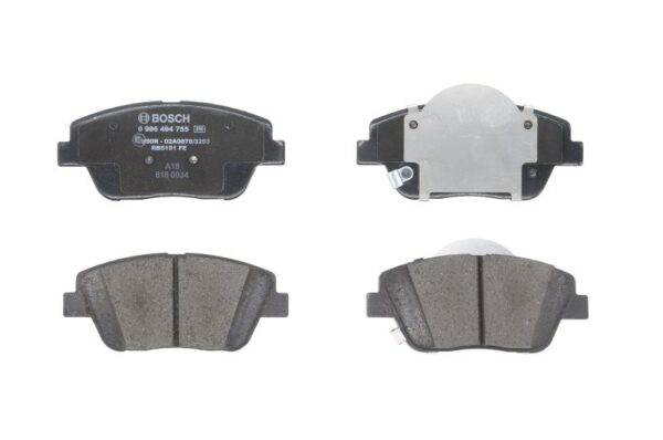 Plăcuțe de frână BOSCH 0 986 494 755 păreri