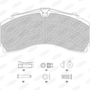 Plăcuțe de frână BERAL BCV29246TK