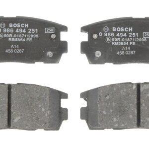 Plăcuțe de frână BOSCH 0 986 494 251