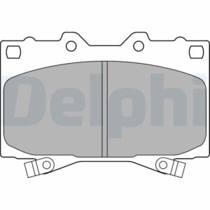 Plăcuțe de frână DELPHI LP1308