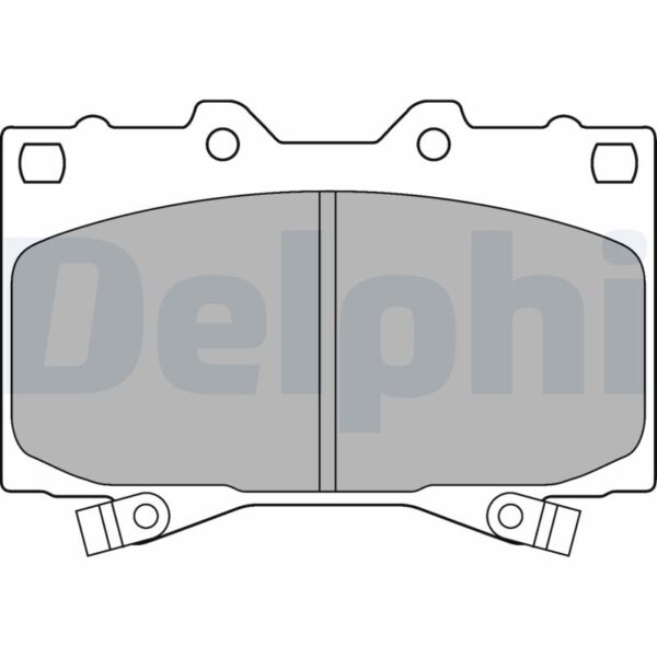 Plăcuțe de frână DELPHI LP1308 păreri