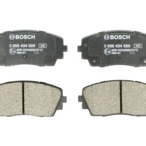 Plăcuțe de frână BOSCH 0 986 494 688