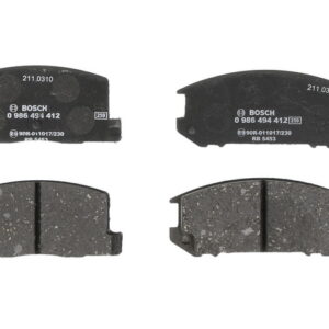 Plăcuțe de frână BOSCH 0 986 494 412