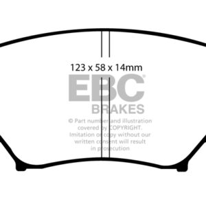 Plăcuțe de frână EBC POLSKA DP51774NDX