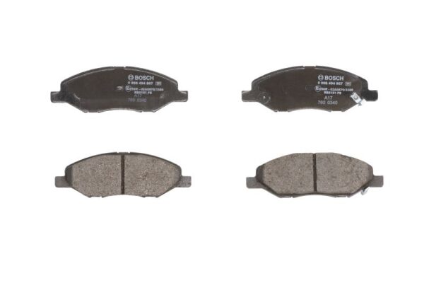 Plăcuțe de frână BOSCH 0 986 494 867 păreri