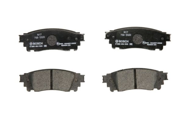 Plăcuțe de frână BOSCH 0 986 494 822 păreri
