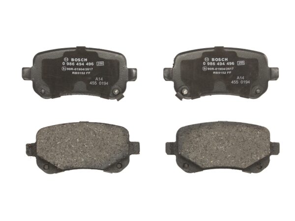 Plăcuțe de frână BOSCH 0 986 494 496 păreri
