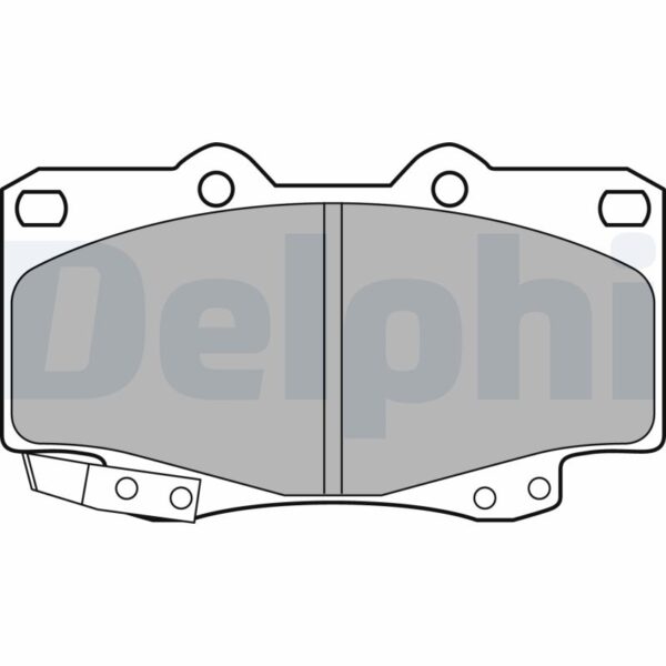 Plăcuțe de frână DELPHI LP2242 păreri