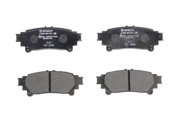 Plăcuțe de frână BOSCH 0 986 494 873 păreri