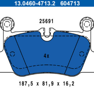 Plăcuțe de frână ATE 13.0460-4713.2