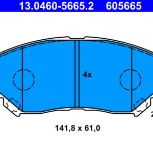 Plăcuțe de frână ATE 13.0460-5665.2