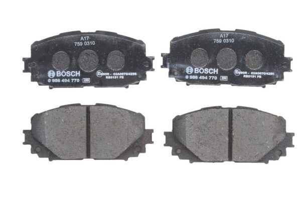Plăcuțe de frână BOSCH 0 986 494 770 păreri