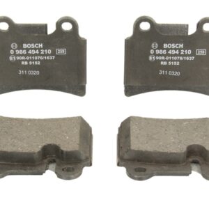 Plăcuțe de frână BOSCH 0 986 494 210