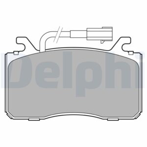 Plăcuțe de frână DELPHI LP3435