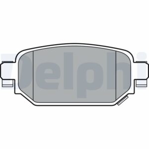 Plăcuțe de frână DELPHI LP3393