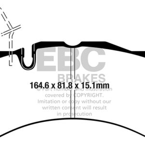 Plăcuțe de frână EBC POLSKA DP42355R