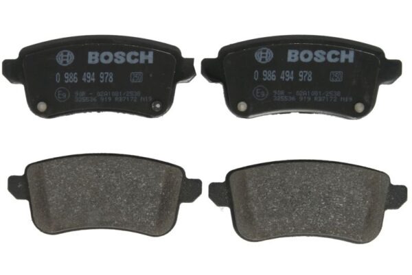 Plăcuțe de frână BOSCH 0 986 494 978 păreri