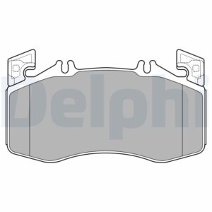 Plăcuțe de frână DELPHI LP3654