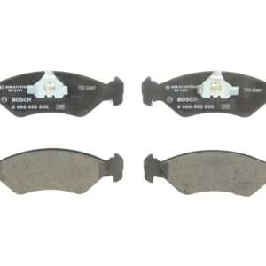 Plăcuțe de frână BOSCH 0 986 492 020
